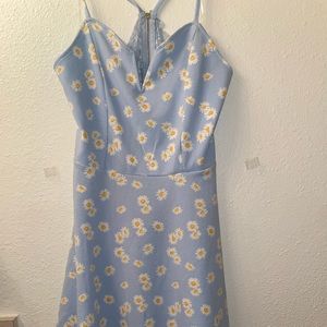 Blue Floral No Boundries Dress